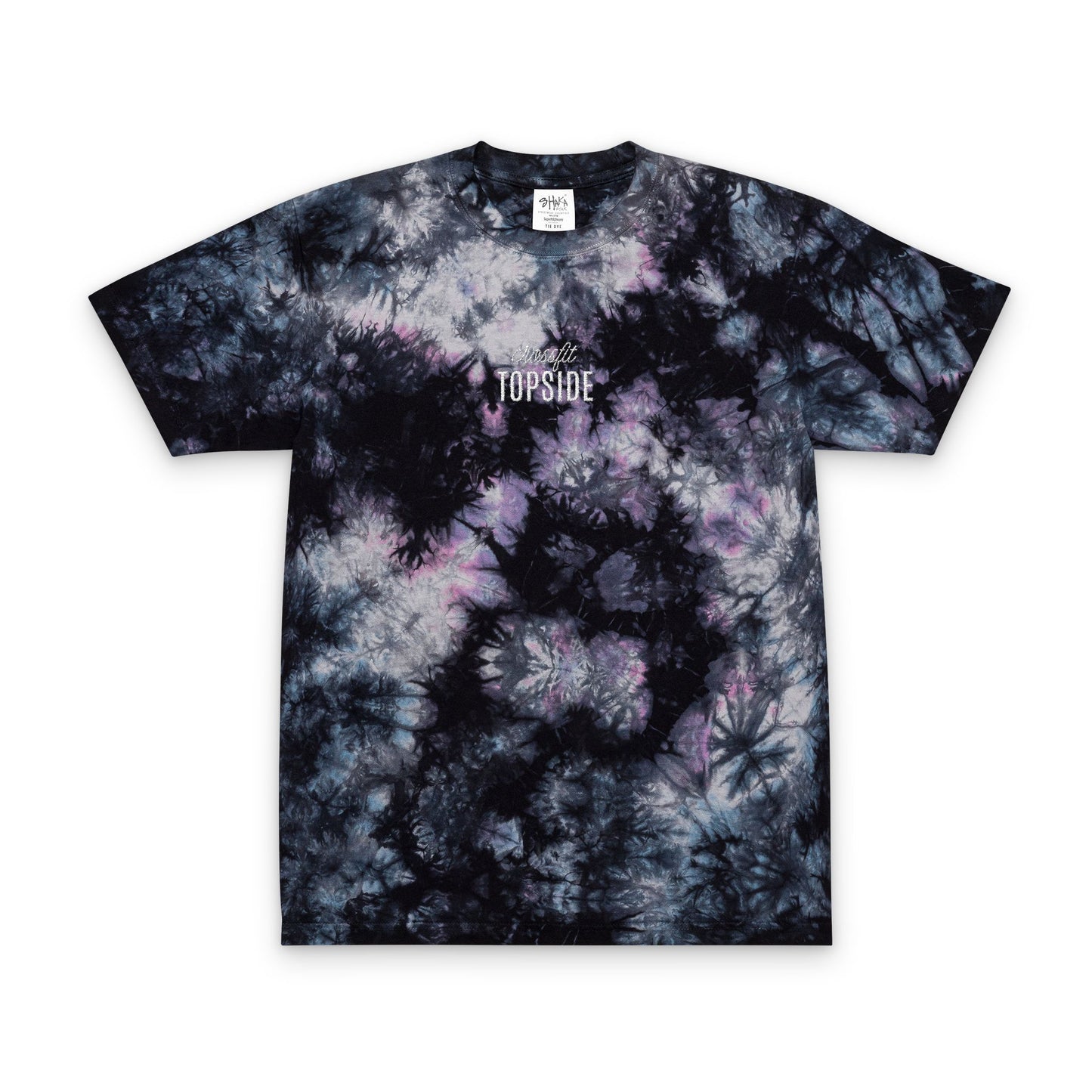Subtle Script Tie-Dye T-Shirt (Embroidery)