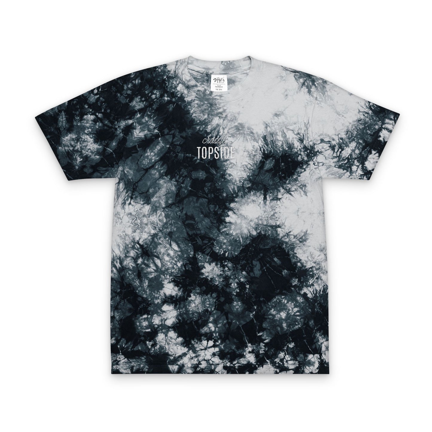 Subtle Script Tie-Dye T-Shirt (Embroidery)